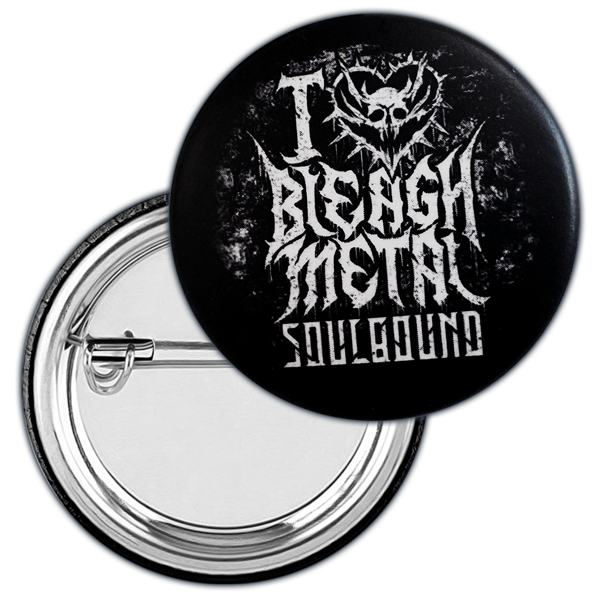 Button "Bleagh-Metal"