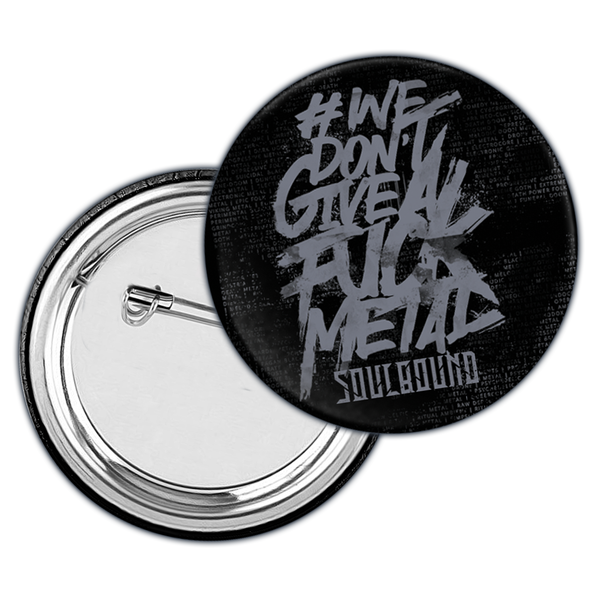 Button "WDGAF-Metal" groß