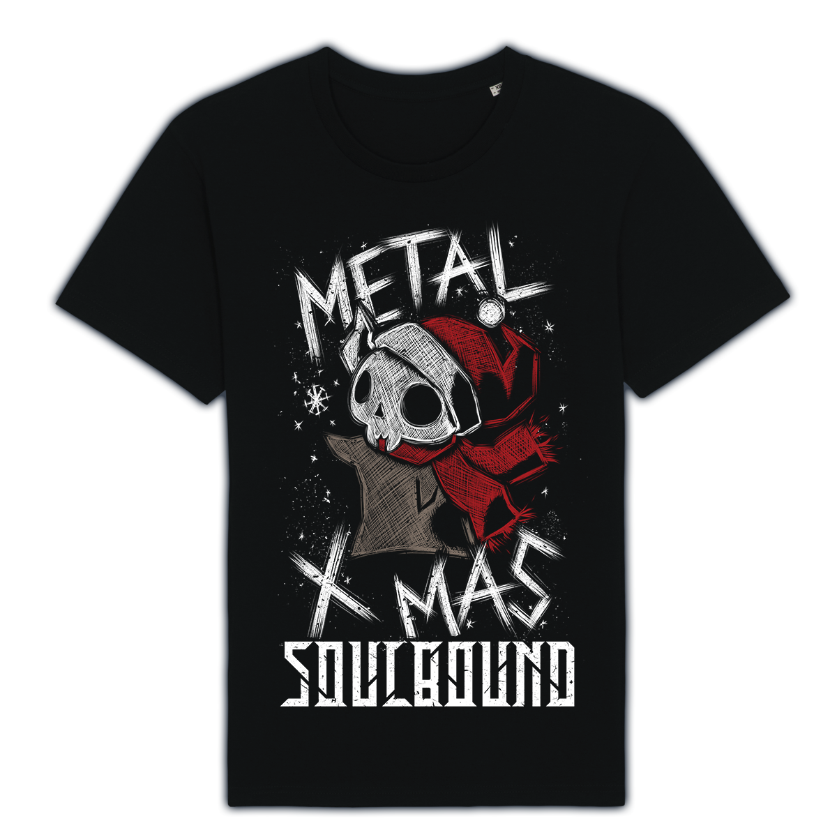 T-Shirt "METAL XMAS 2025", schwarz (fairtrade)