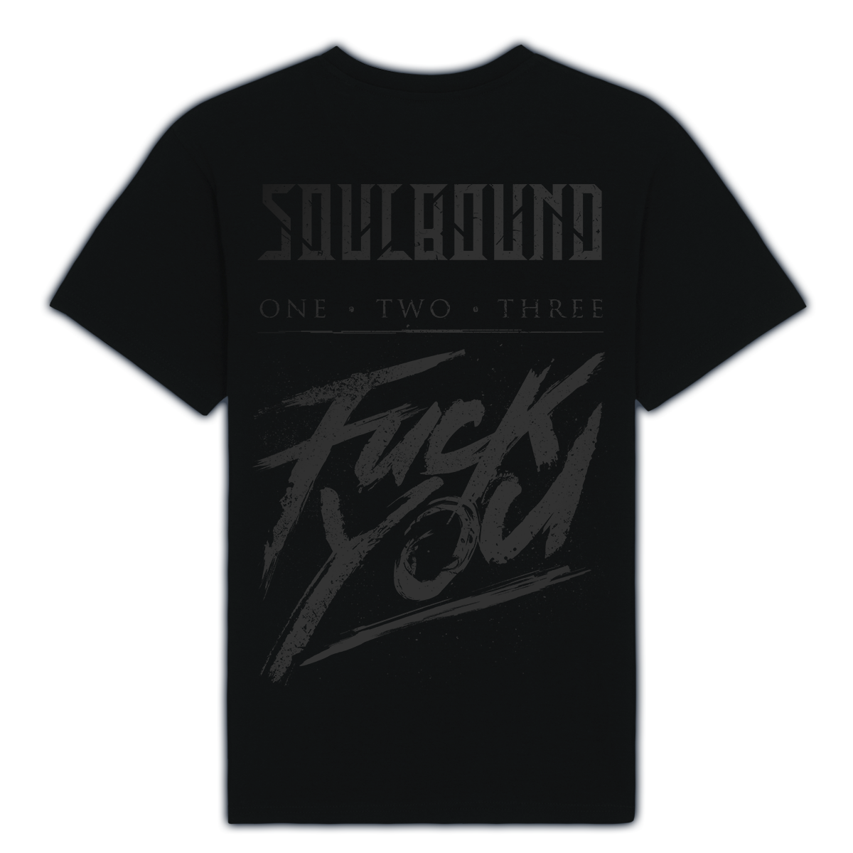 T-Shirt "Fuck You" Black-Design (fairtrade)