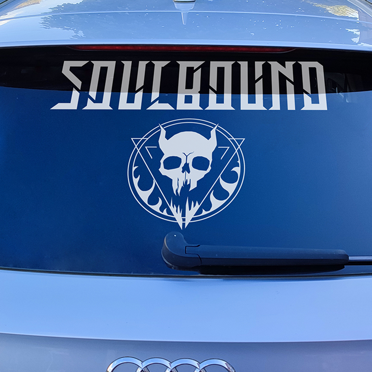 Autoaufkleber Heckscheibe, innen, groß