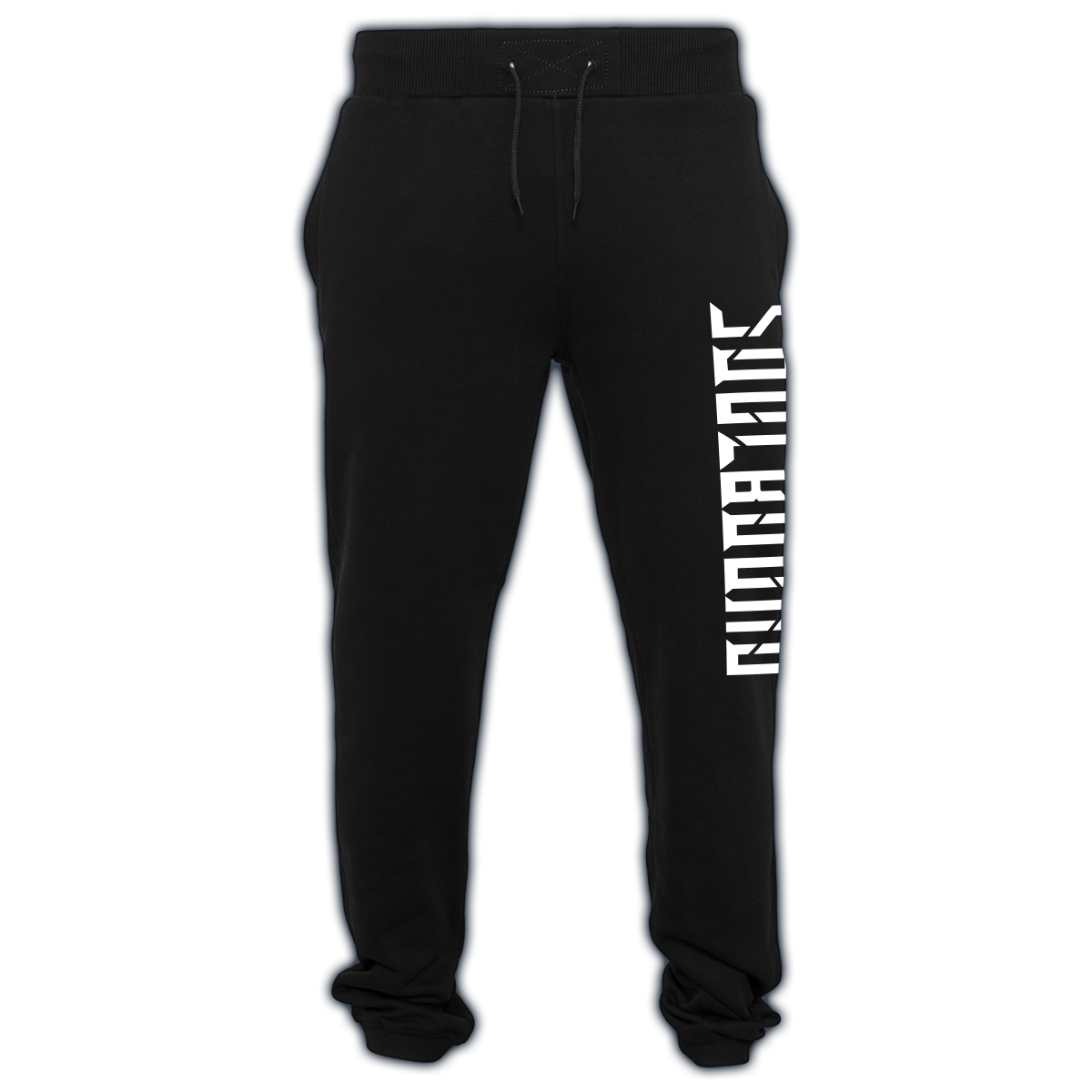 Komfort-Jogginghose, schwarz (clean Logo)