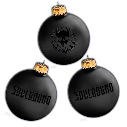 Christbaumkugeln Soulbound (3er Set) (schwarz)