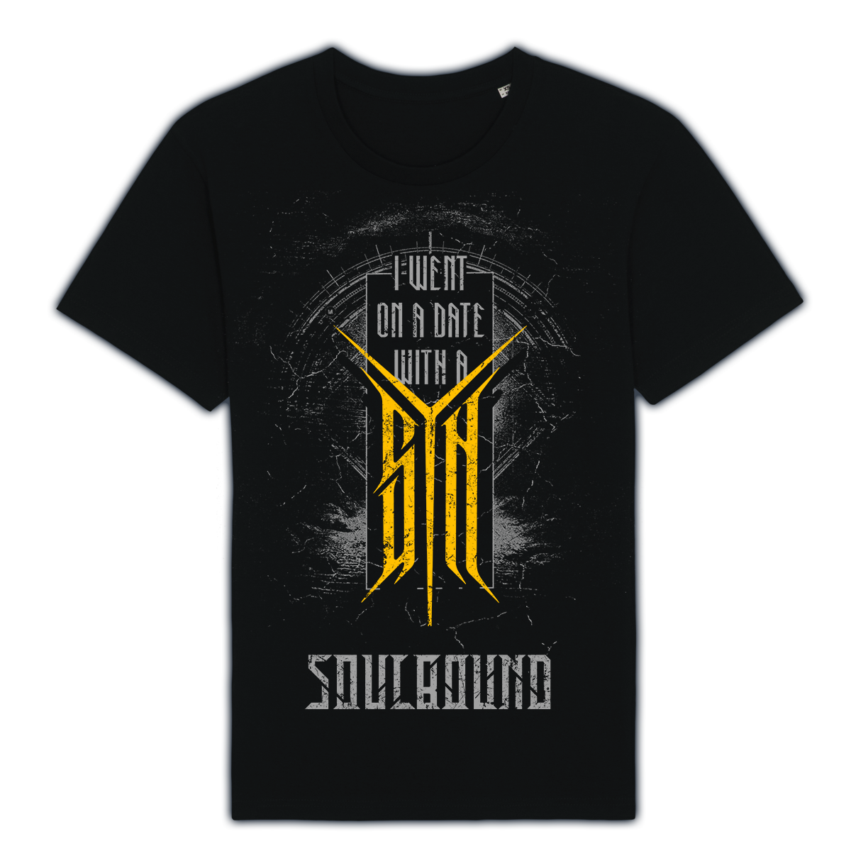 T-Shirt "sYn Tour 2026", schwarz (fairtrade)