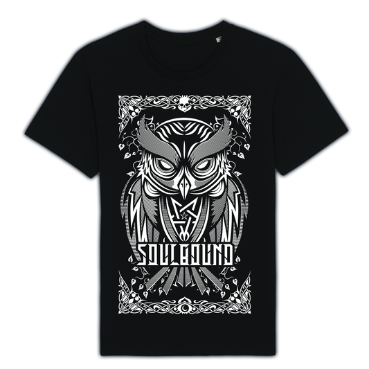 T-Shirt "Owl", weiß (fairtrade)