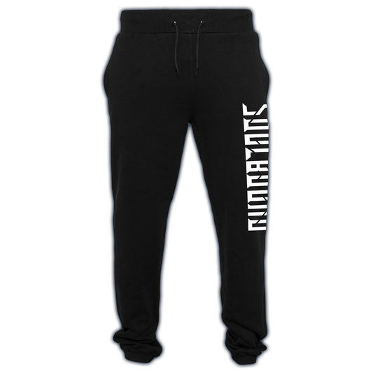 Komfort-Jogginghose, schwarz (clean Logo)